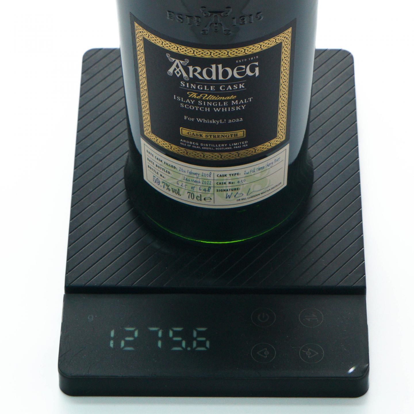 Ardbeg 阿贝 2008 Whisky L! 2022 雪莉单桶#430 行货