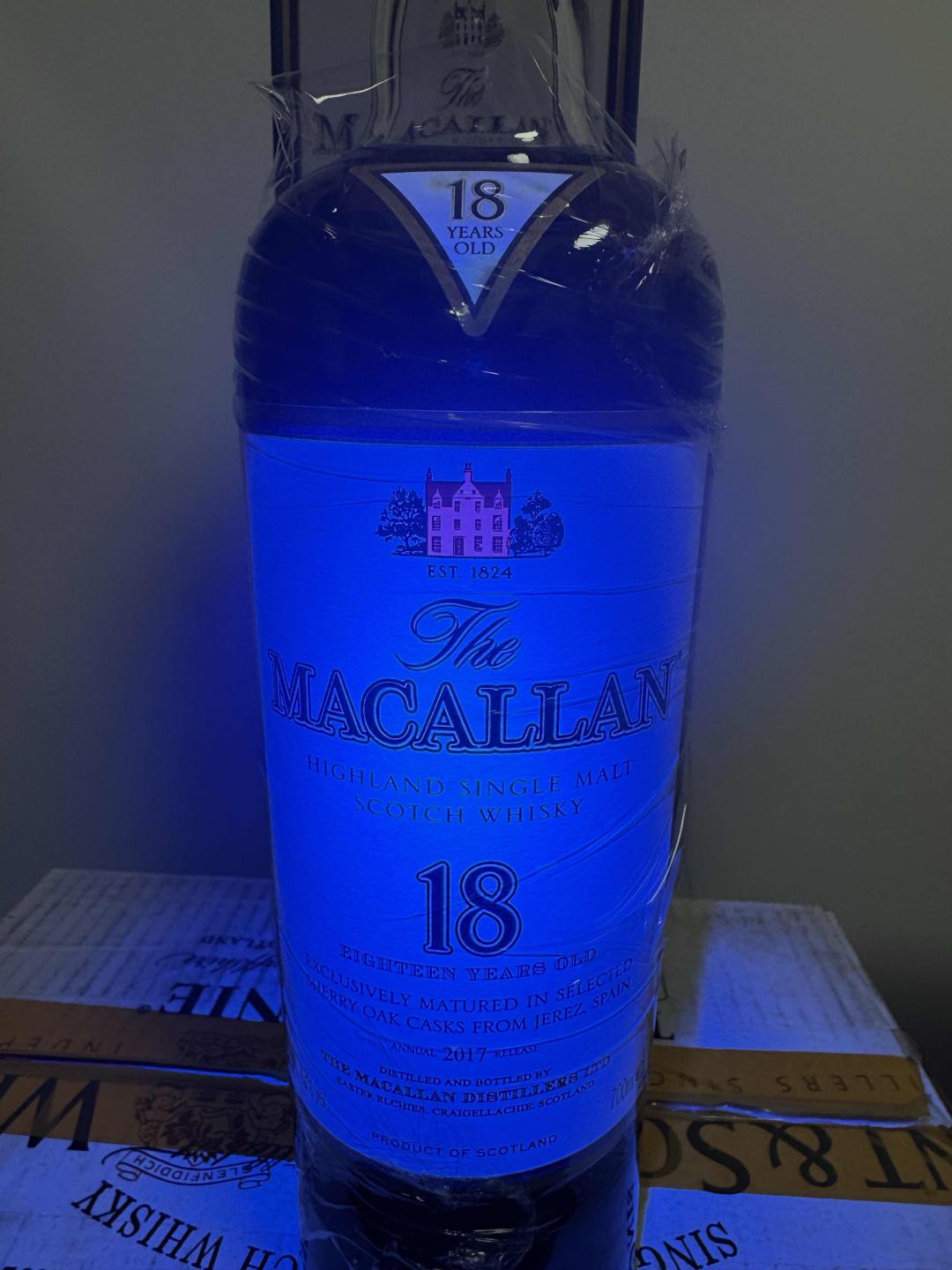 麦卡伦18年 2017年姥姥版 酒款越来越少