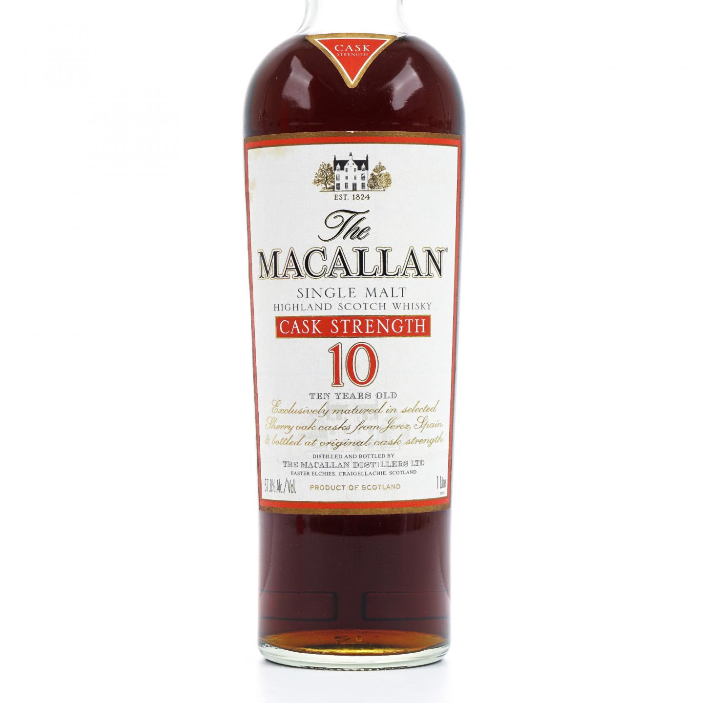 Macallan 麦卡伦 10年 桶强 1升装 57.8%vol.