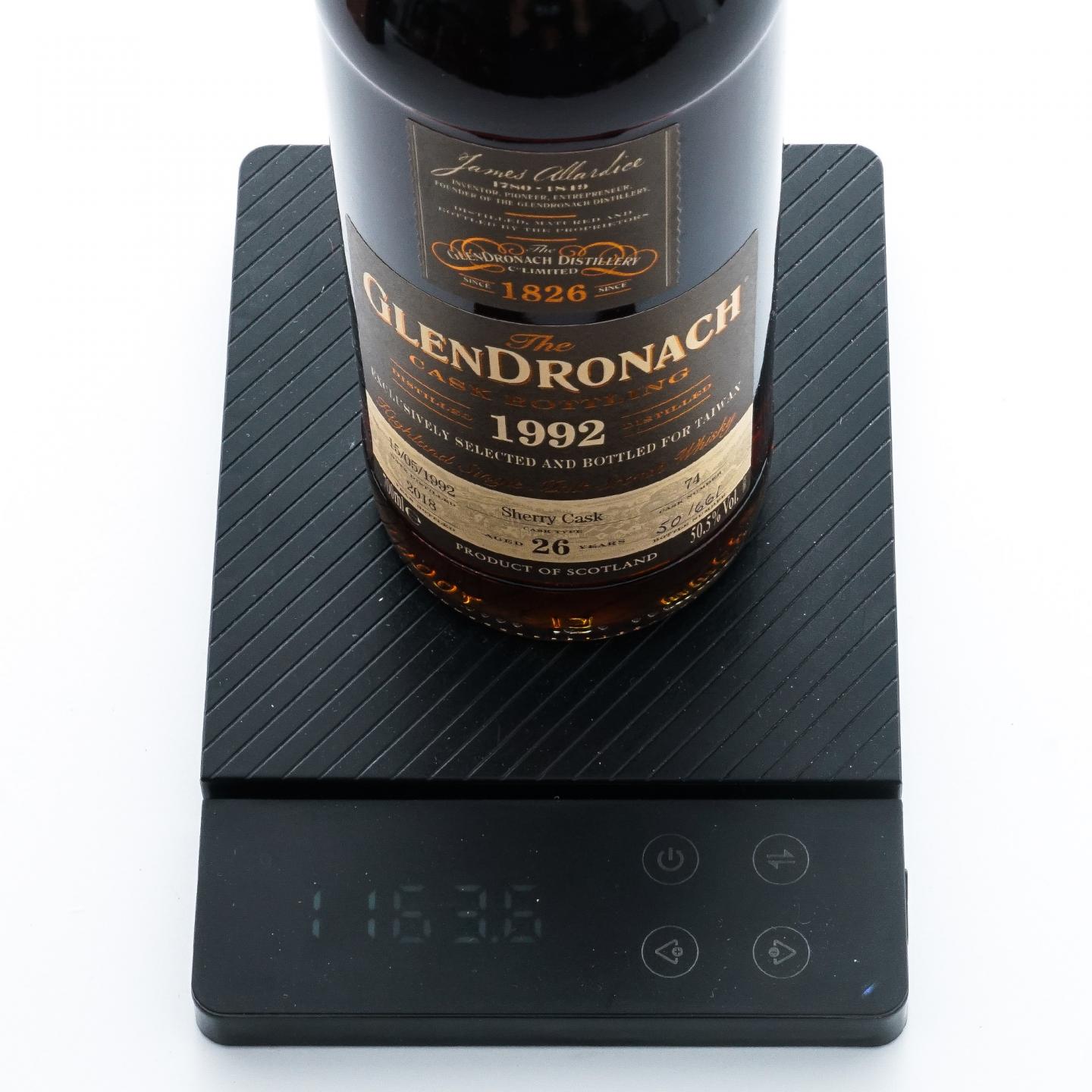 Glendronach 格兰多纳 26年 1992-2018 雪莉单桶#74
