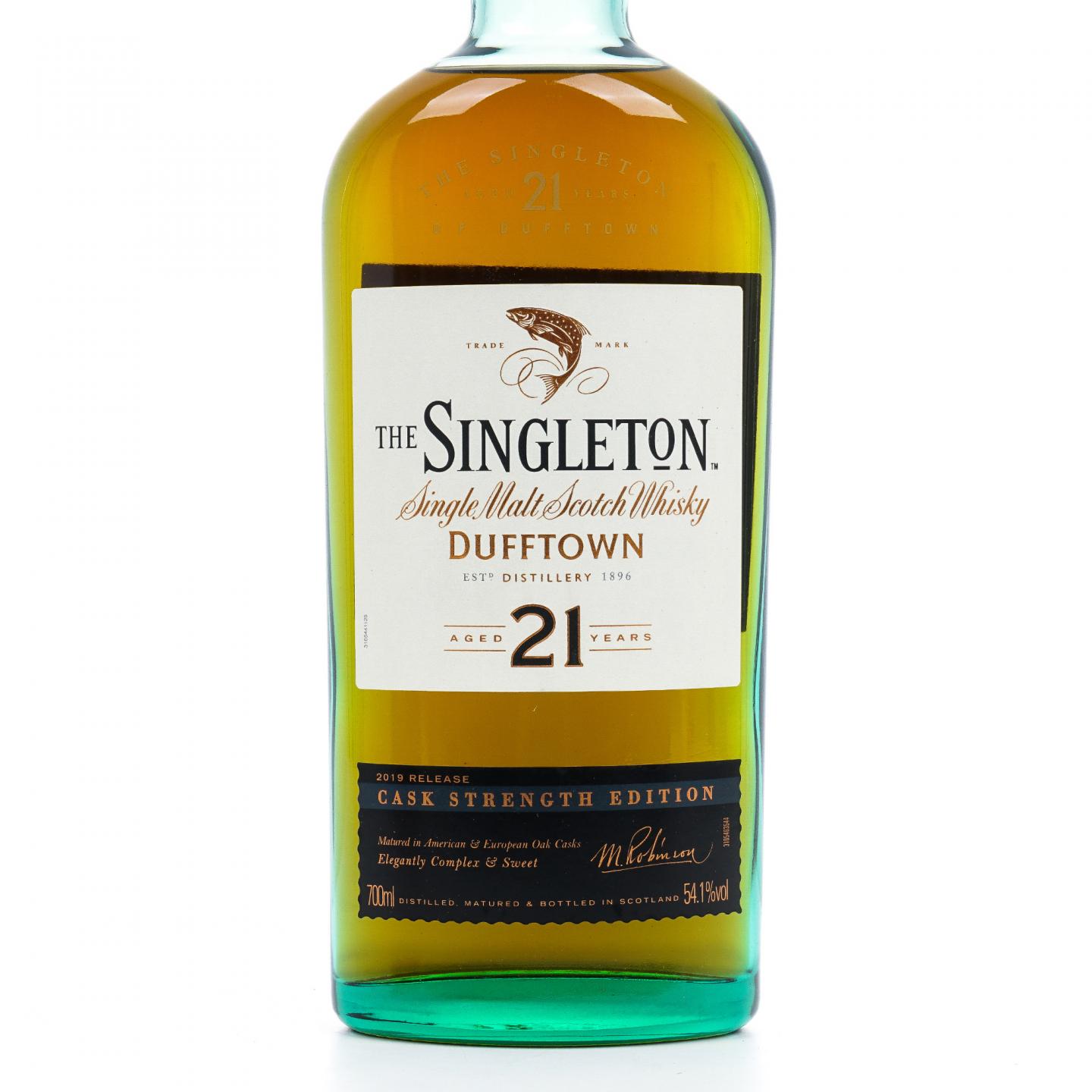 Dufftown 达夫镇 21年 苏格登 2019 桶强 行货