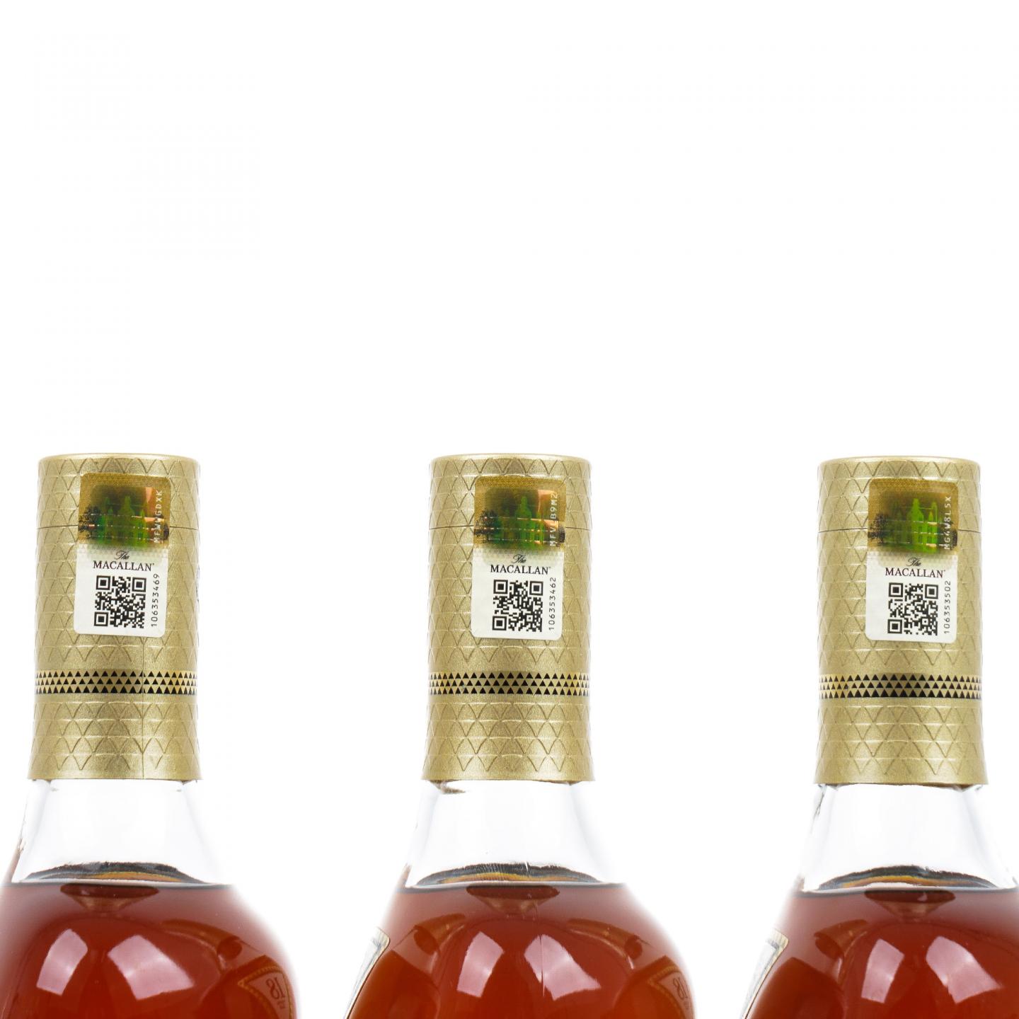 【附X光图】Macallan 麦卡伦 18年 2024 雪莉桶 6瓶组