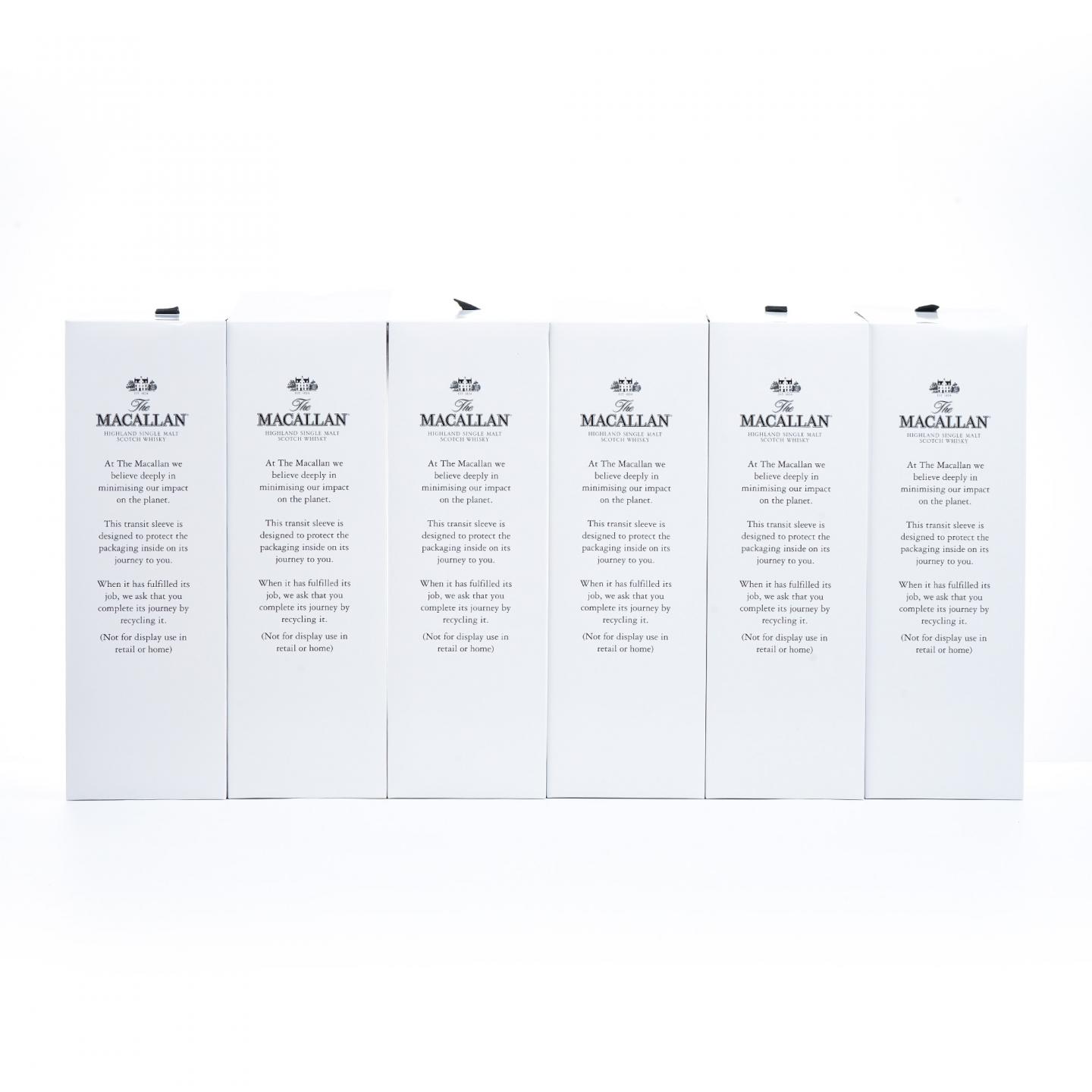 【附X光图】Macallan 麦卡伦 18年 2024 雪莉桶 6瓶组