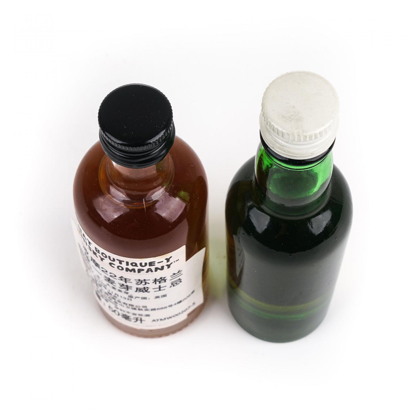 【酒版】Bowmore 波摩 22年 Batch 19 漫画标/帆船标 70°proof 2瓶组