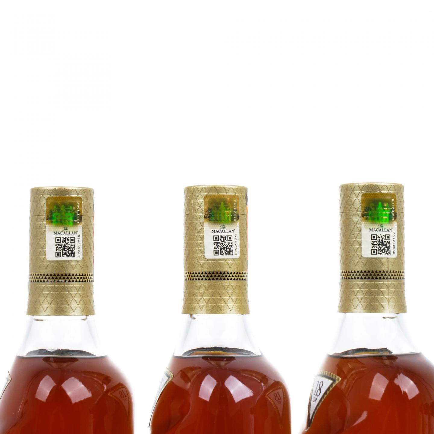 【附X光图】Macallan 麦卡伦 18年 2024 雪莉桶 700ml*6