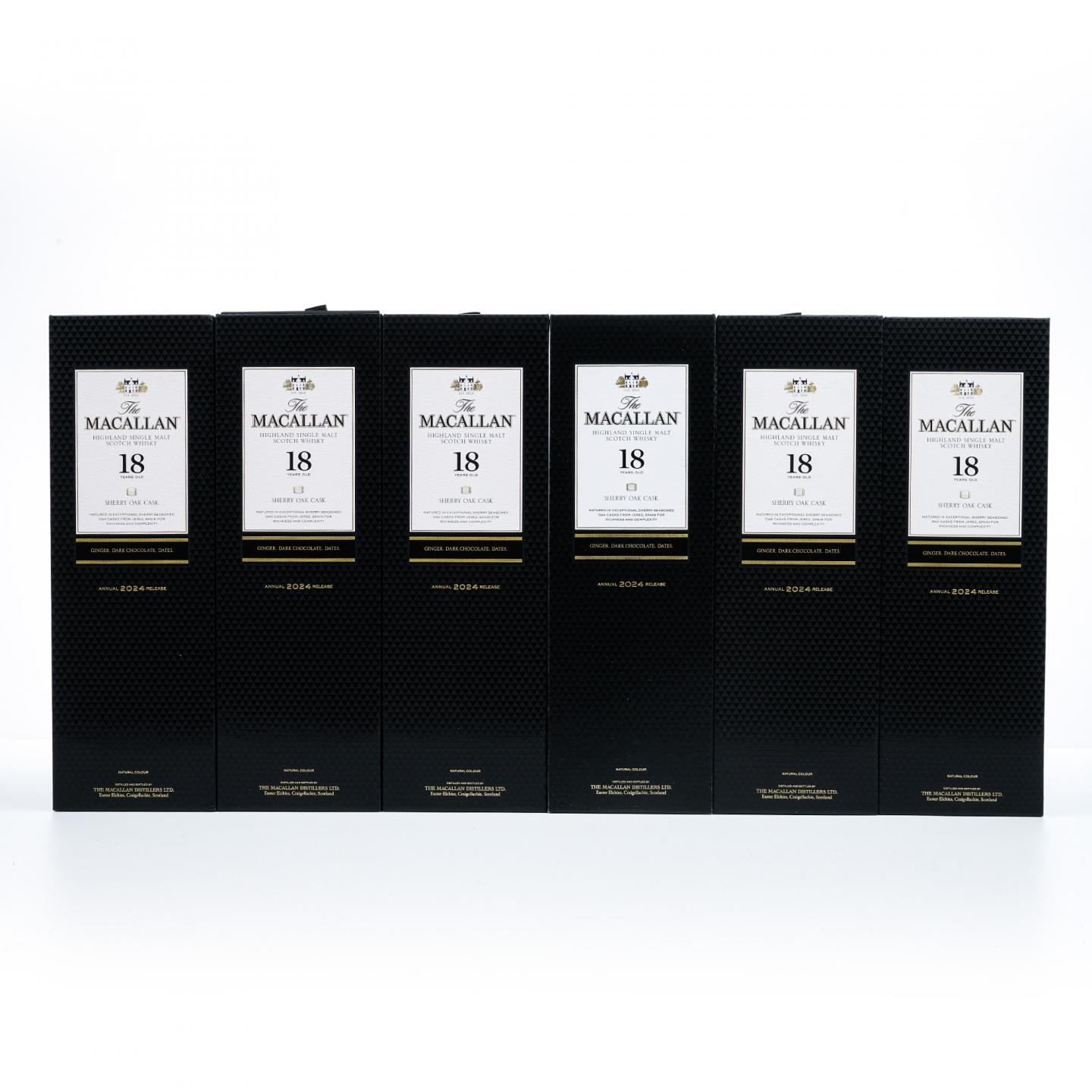 【附X光图】Macallan 麦卡伦 18年 2024 雪莉桶 700ml*6