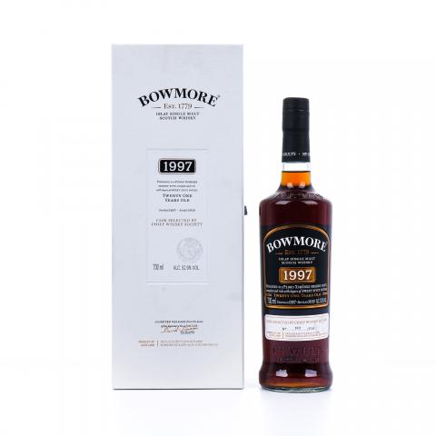 Bowmore 波摩 21年 1997-2019 CWS单桶 雪莉桶后熟 行货