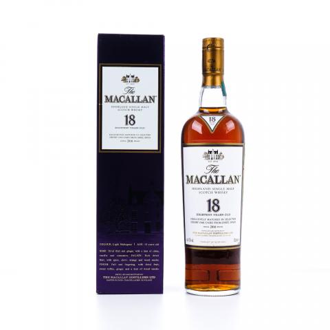 Macallan 麦卡伦 18年 2016 雪莉桶