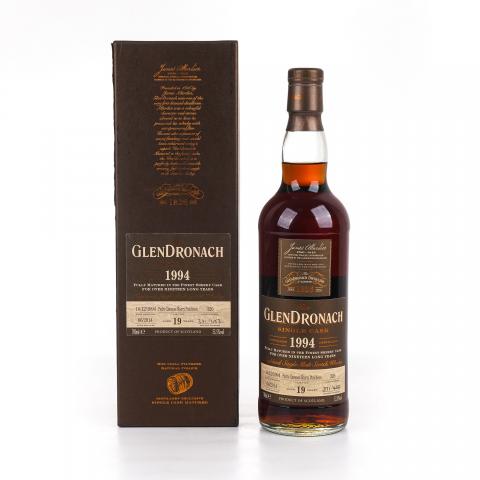 Glendronach 格兰多纳 19年 1994-2014 雪莉单桶#326
