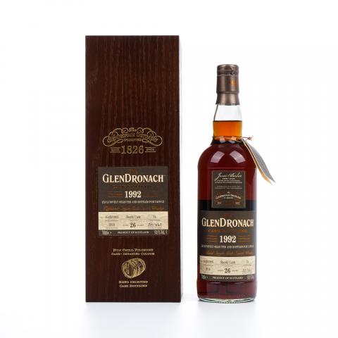 Glendronach 格兰多纳 26年 1992-2018 雪莉单桶#74