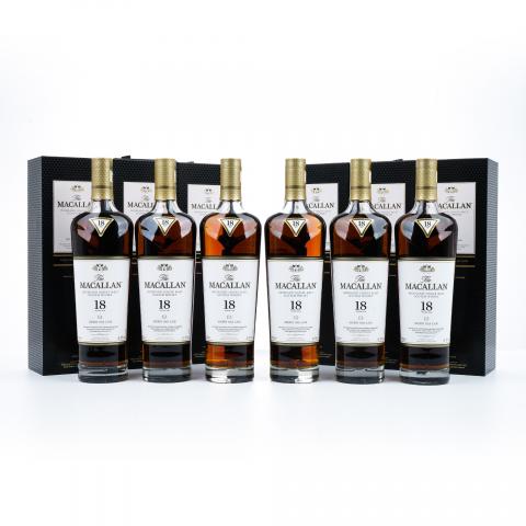【附X光图】Macallan 麦卡伦 18年 2024 雪莉桶 700ml*6