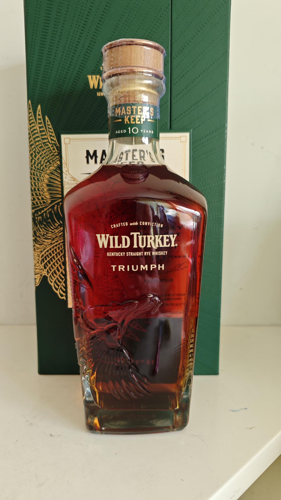 Wild turkey master keep triumph