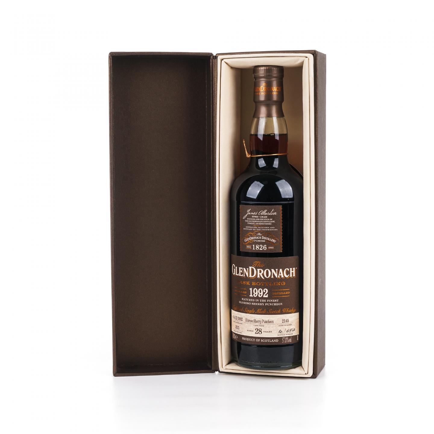Glendronach 格兰多纳 28年 1992-2021 雪莉桶#2145