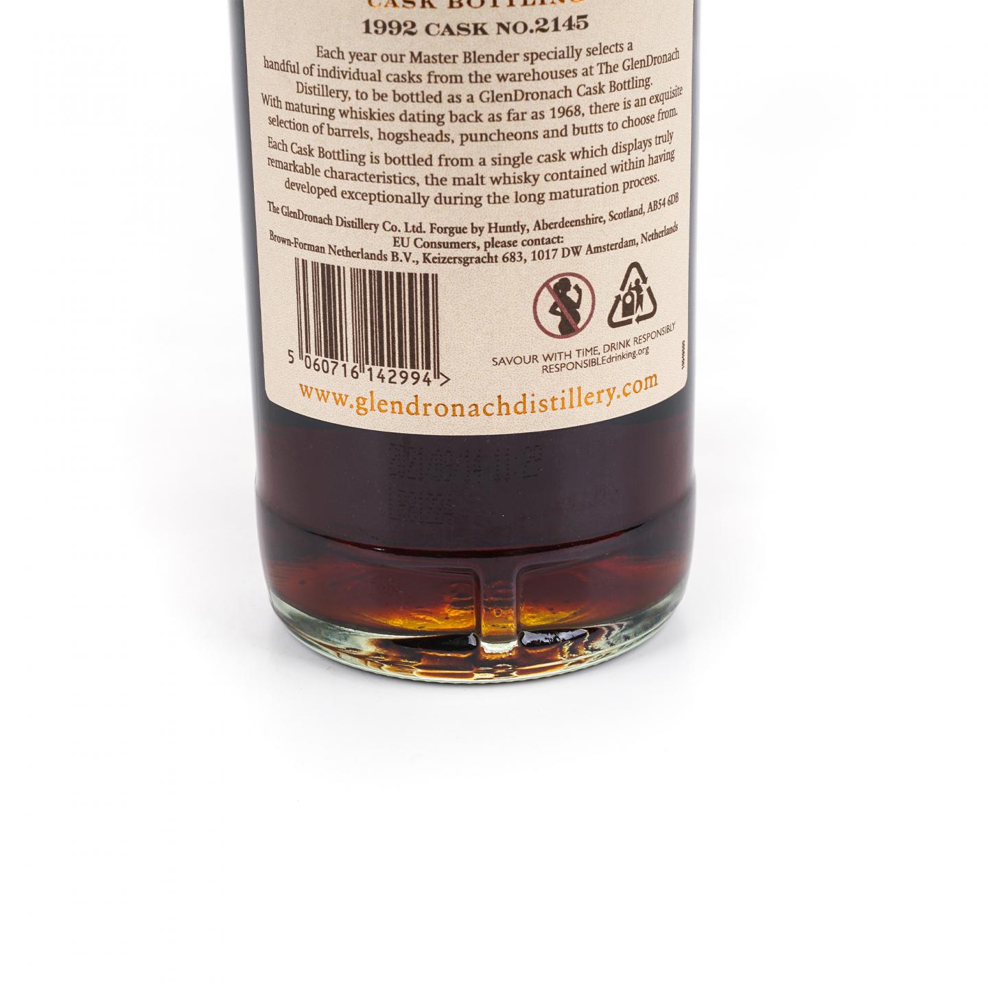 Glendronach 格兰多纳 28年 1992-2021 雪莉桶#2145