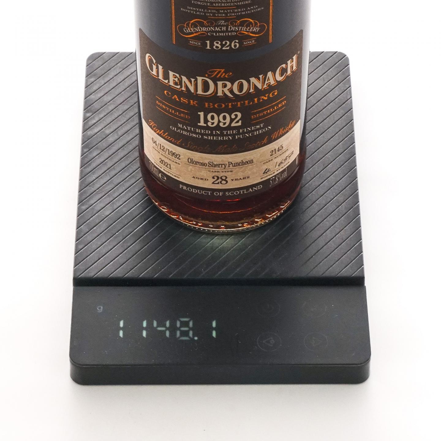 Glendronach 格兰多纳 28年 1992-2021 雪莉桶#2145