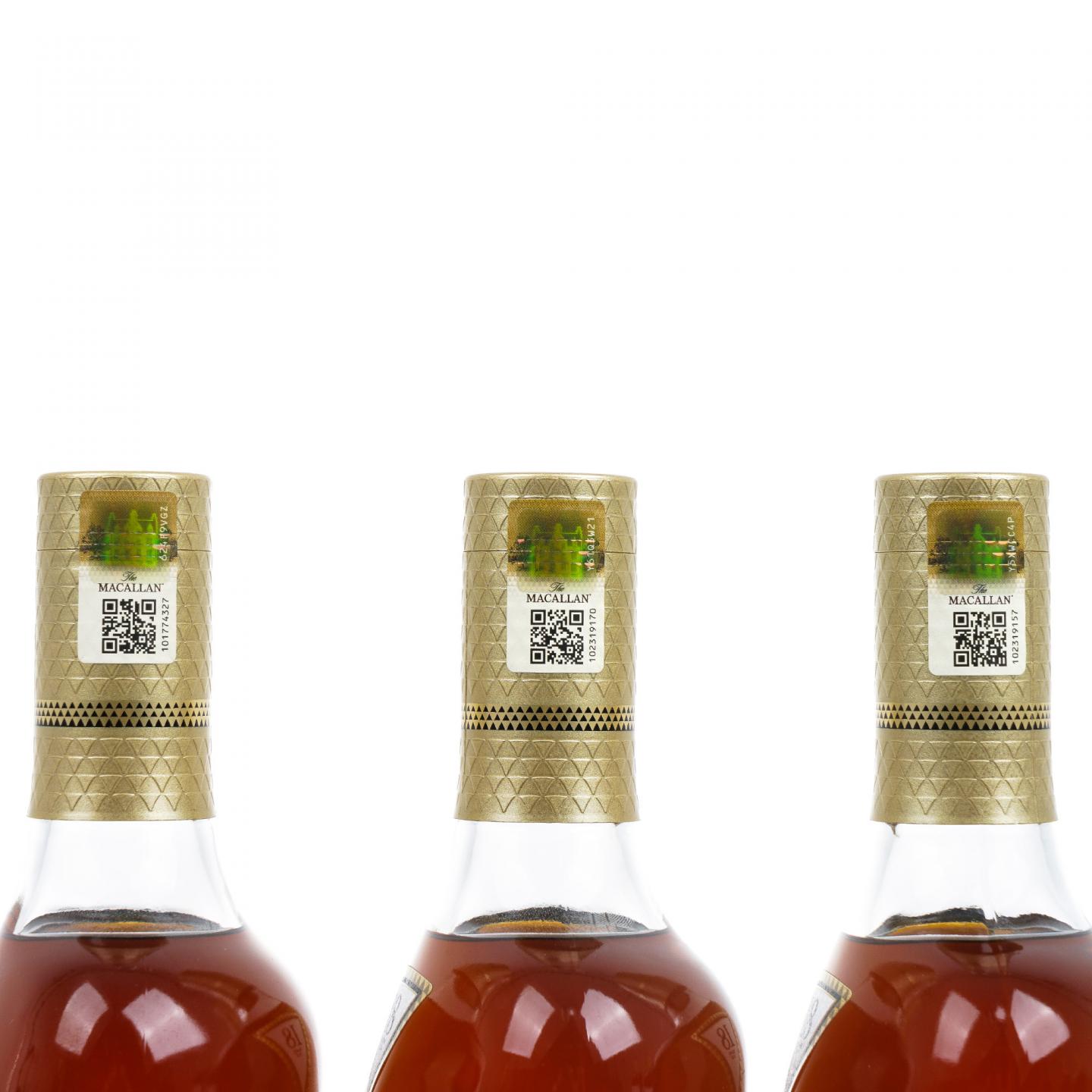 【附X光图】Macallan 麦卡伦 18年 2024 雪莉桶 700ml*6