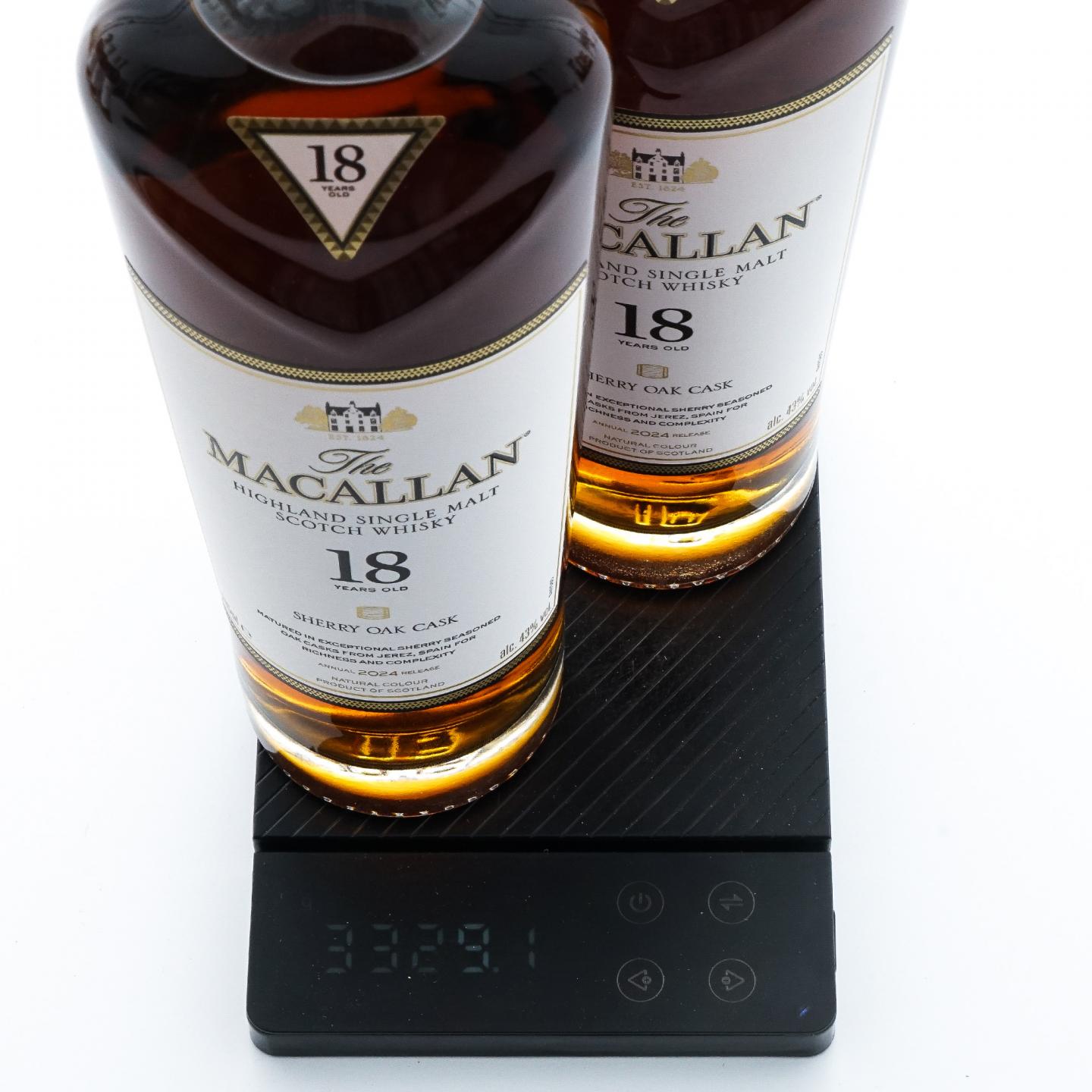 【附X光图】Macallan 麦卡伦 18年 2024 雪莉桶 700ml*6