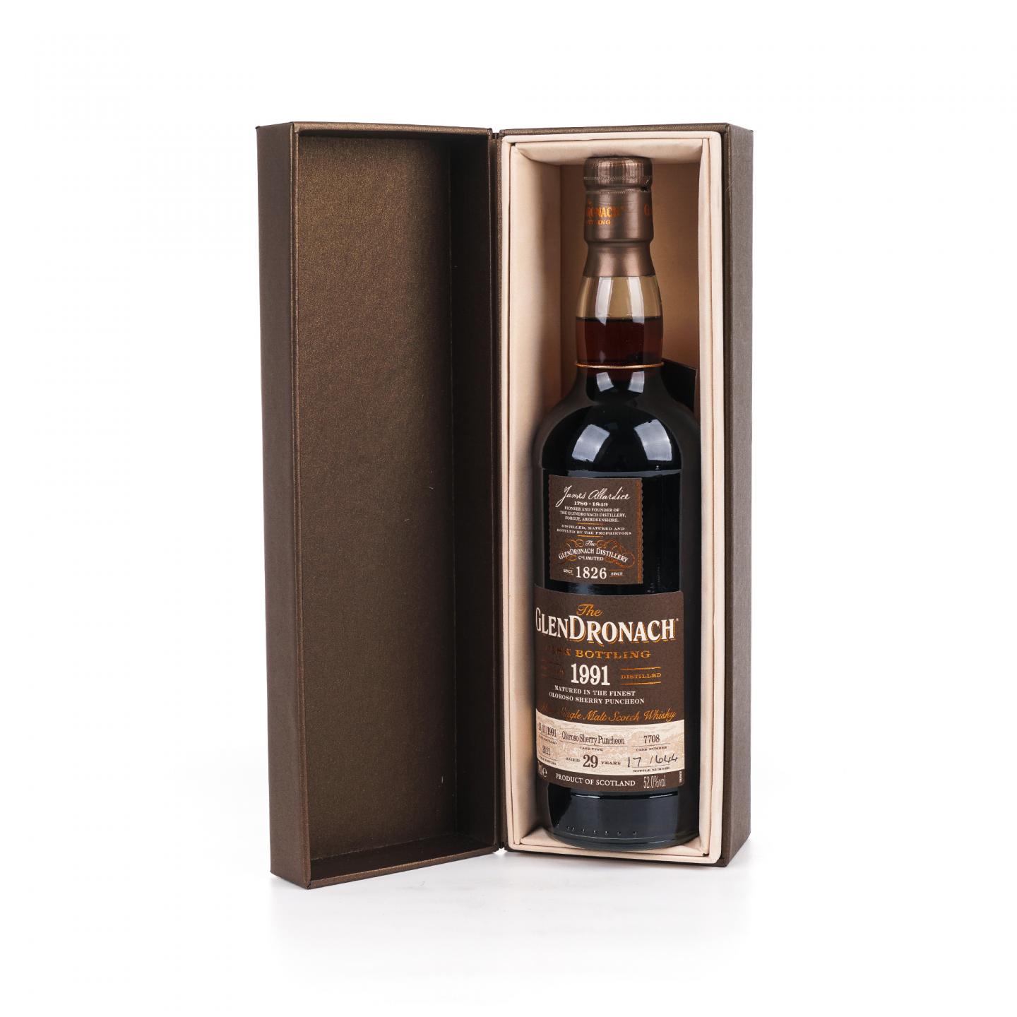 Glendronach 格兰多纳 29年 1991-2021 雪莉桶#7708