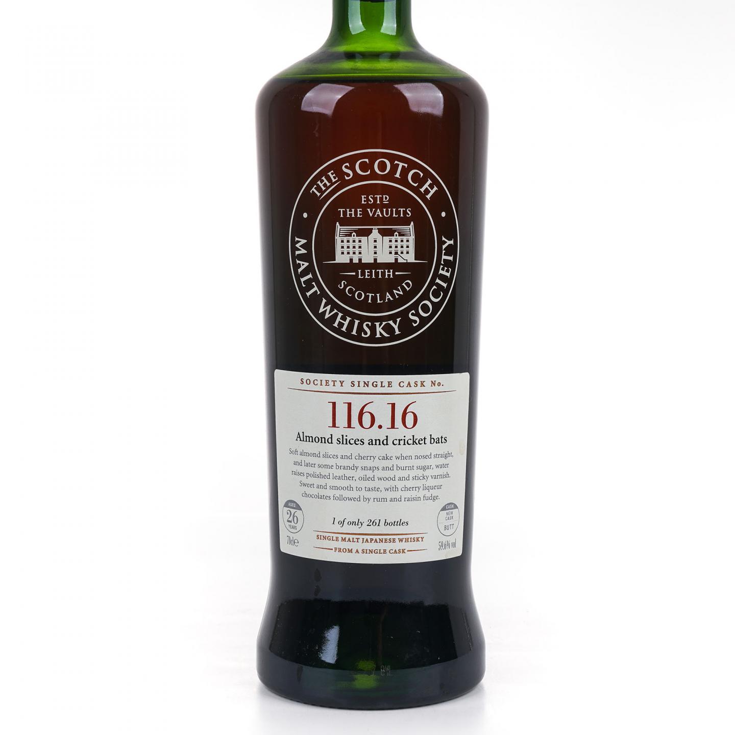 SMWS 116.16 余市 26年 1982-2009 单桶
