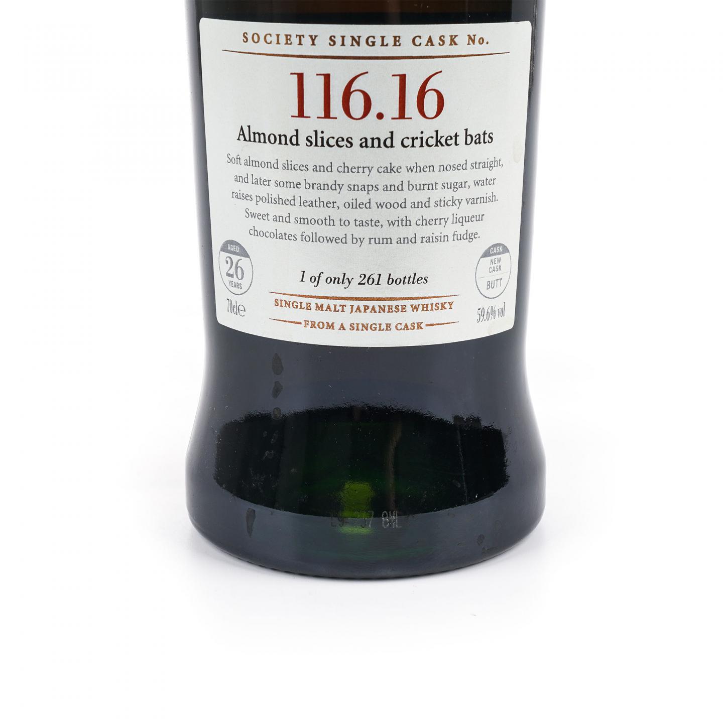 SMWS 116.16 余市 26年 1982-2009 单桶