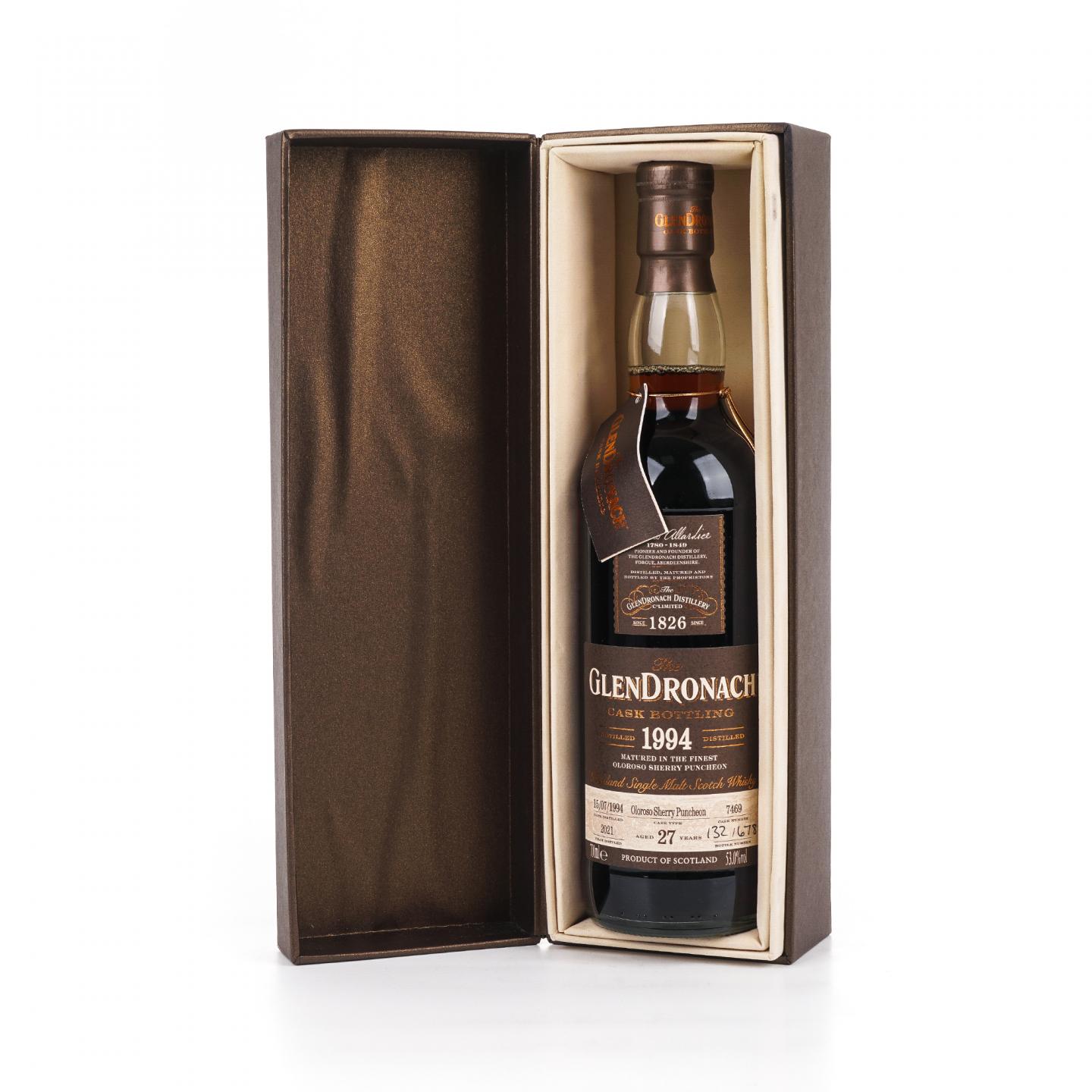 Glendronach 格兰多纳 27年 1994-2021 雪莉桶#7469