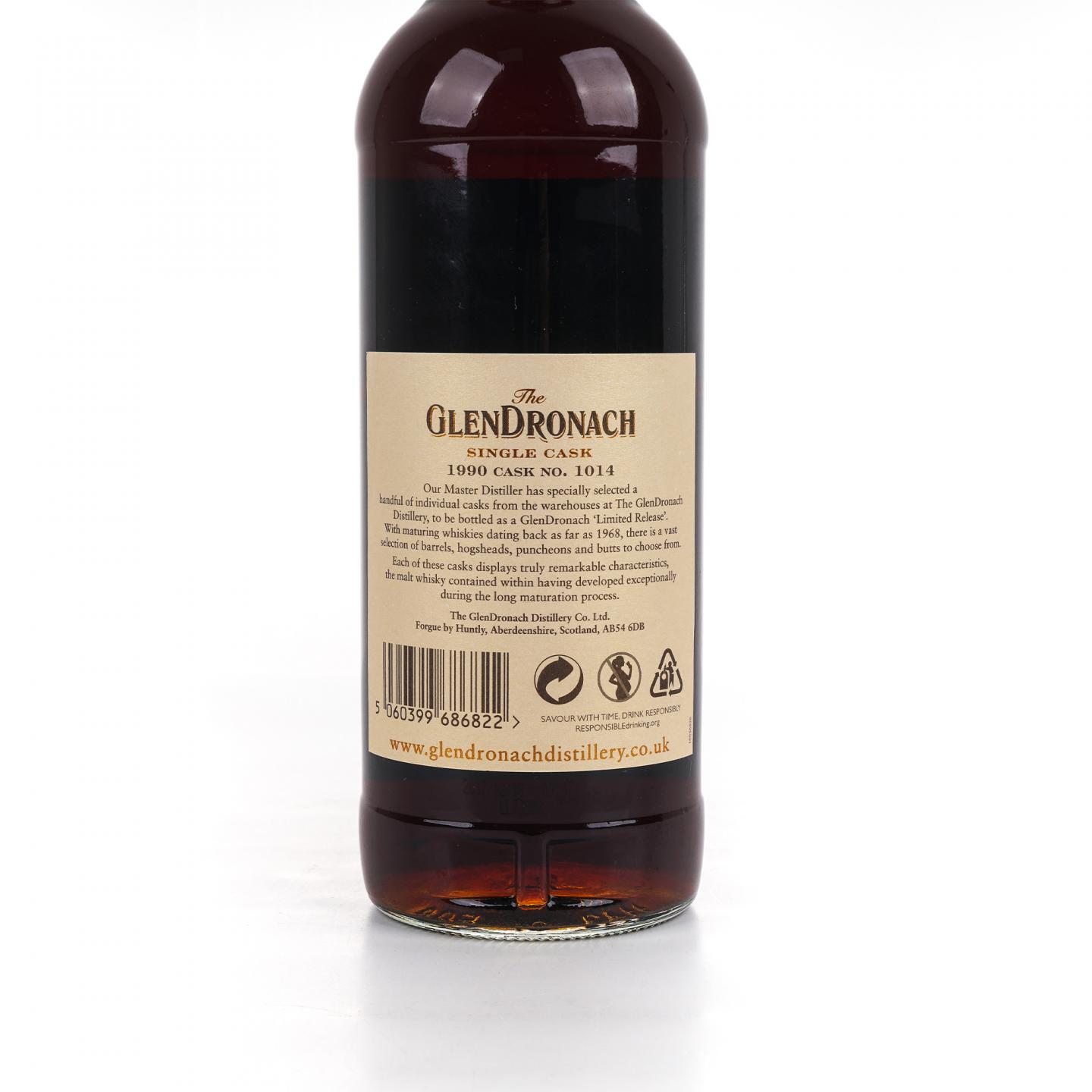 Glendronach 格兰多纳 27年 1990-2017 雪莉桶#1014