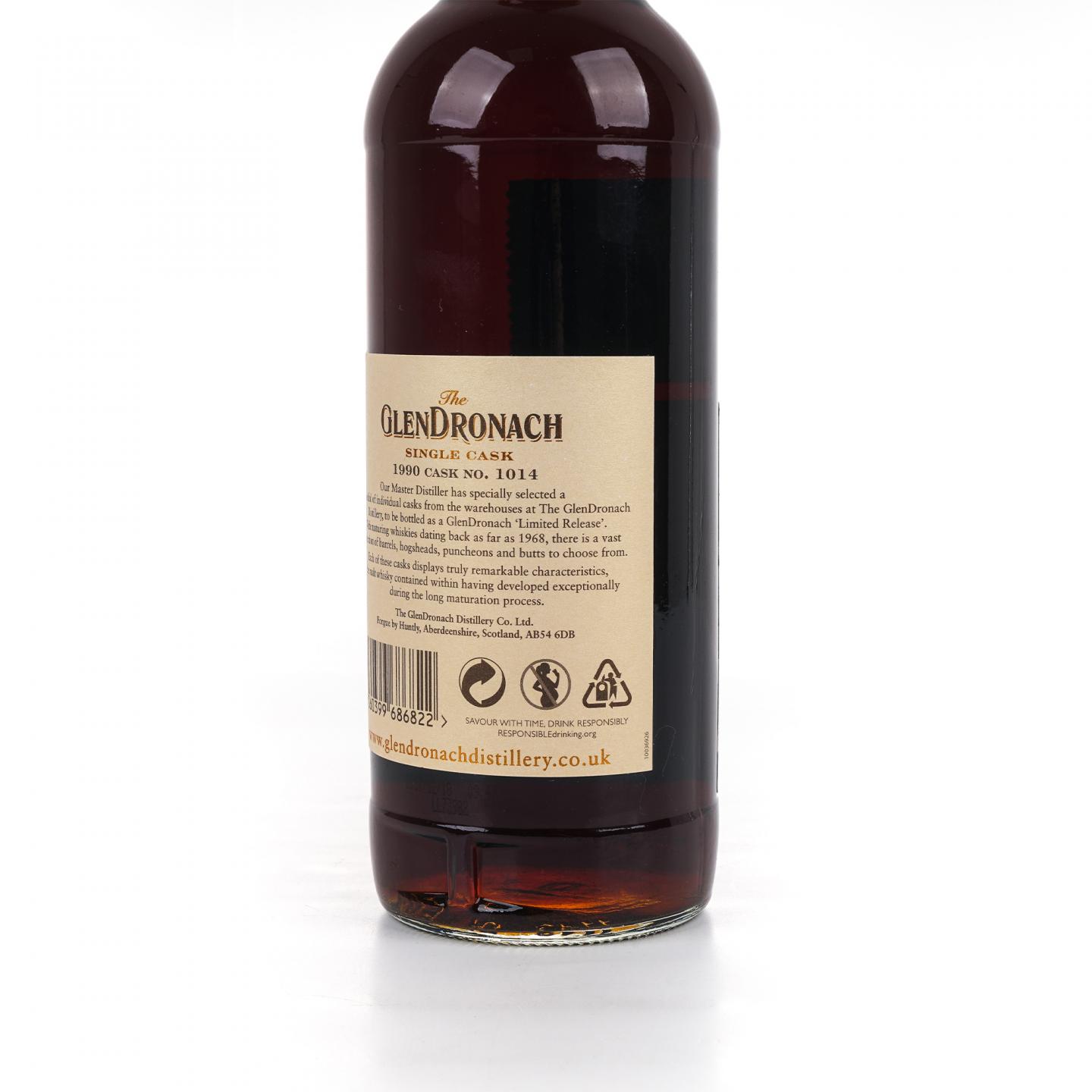 Glendronach 格兰多纳 27年 1990-2017 雪莉桶#1014