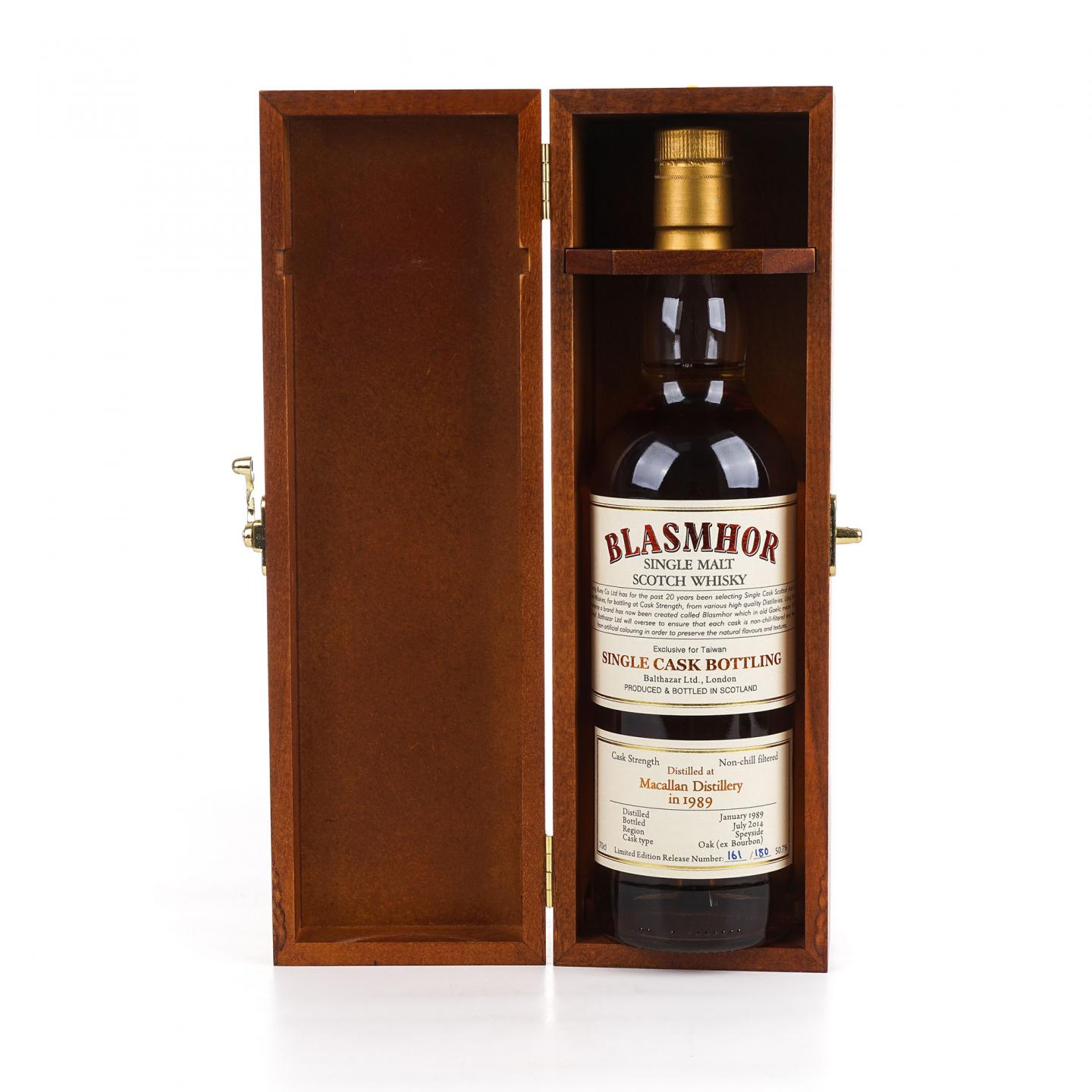 Macallan 麦卡伦 25年 1989-2014 单桶桶强 Blasmhor