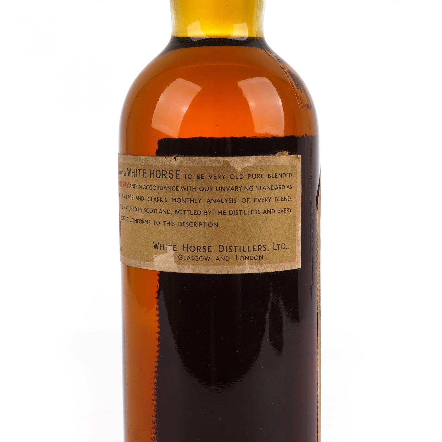 White Horse 白马 调和威士忌 弹弓头 760ML