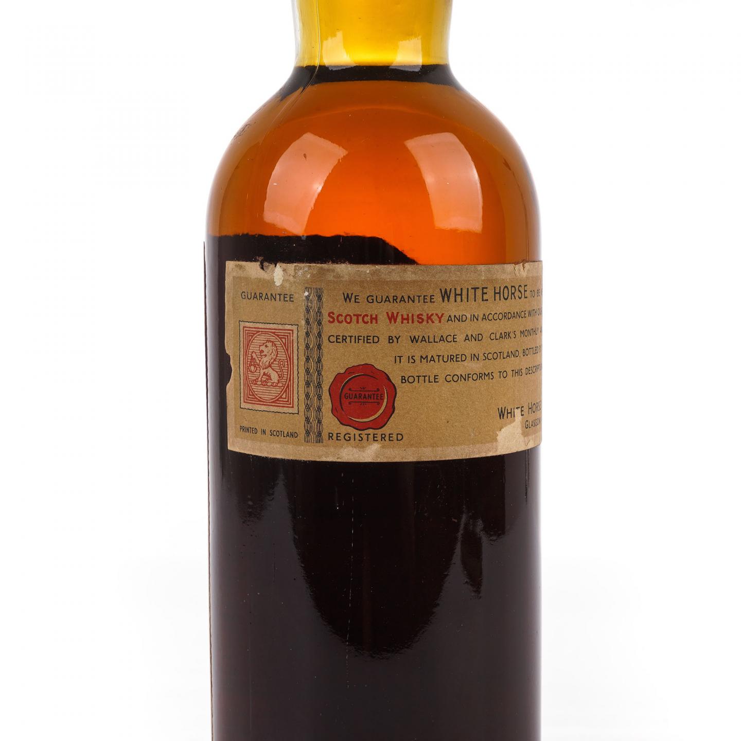 White Horse 白马 调和威士忌 弹弓头 760ML
