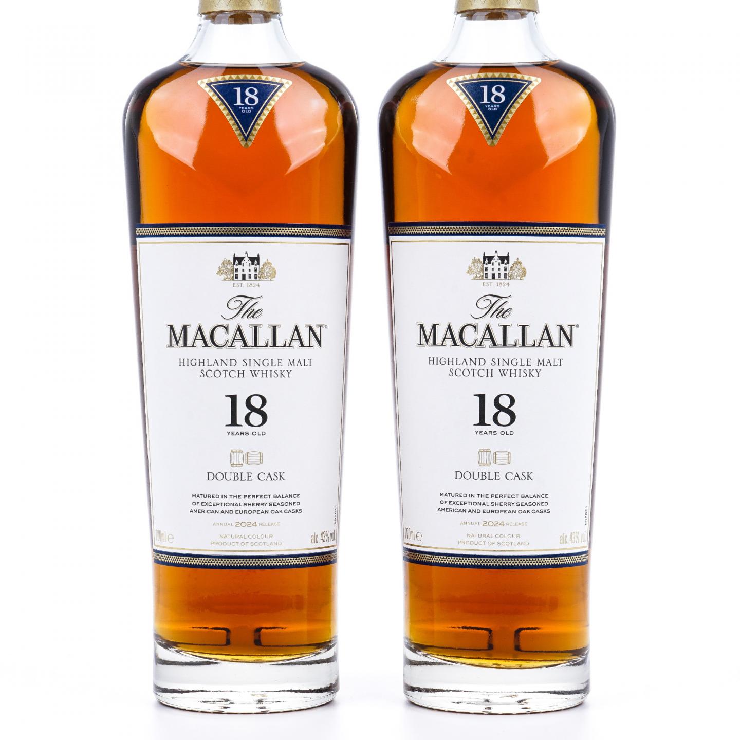 【附X光图】Macallan 麦卡伦 18年 2024 雪莉桶 700ml*5