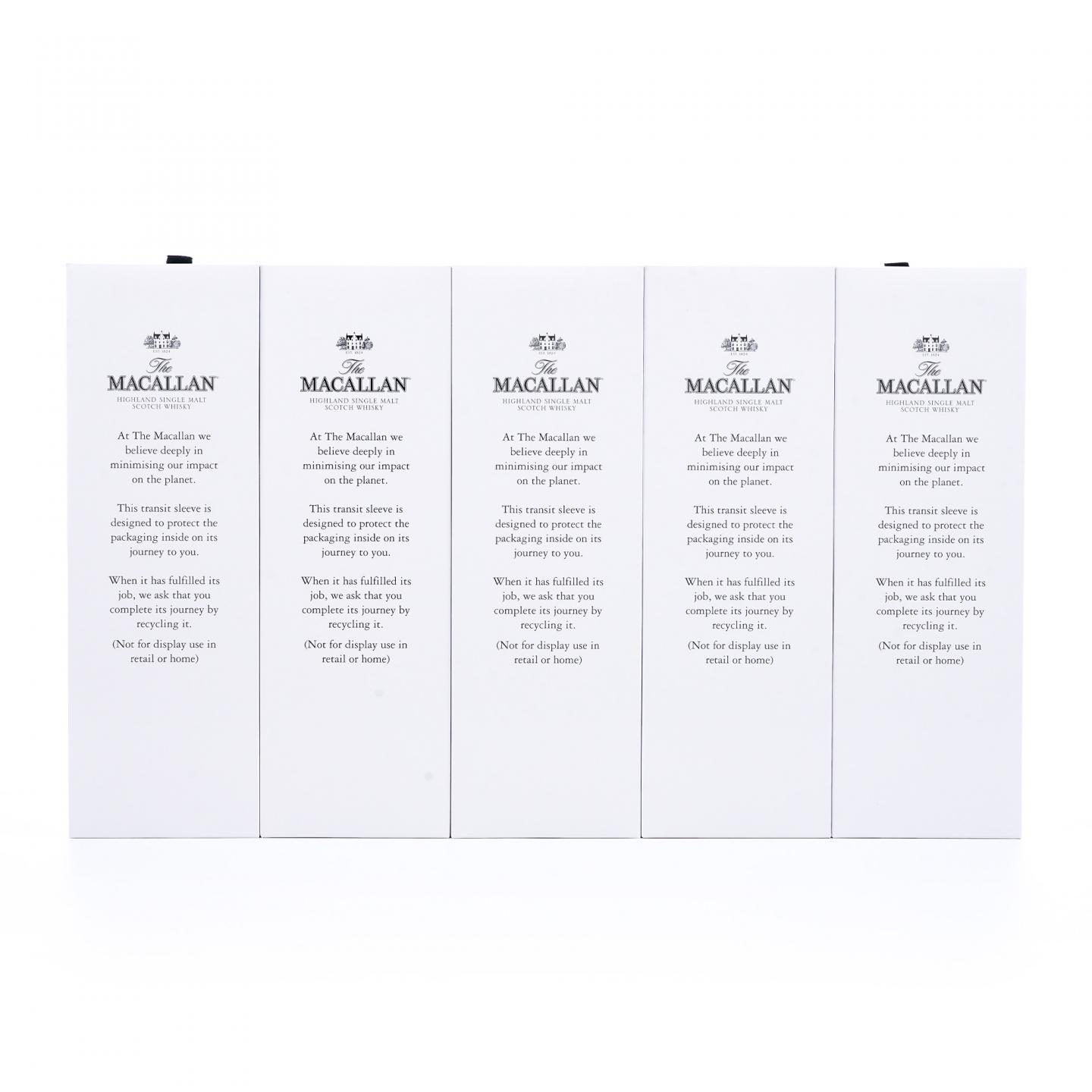 【附X光图】Macallan 麦卡伦 18年 2024 雪莉桶 700ml*5