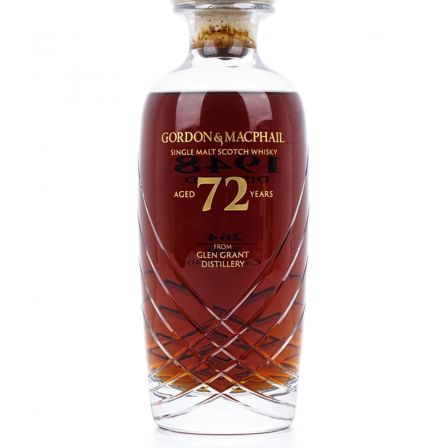 Glen Grant 格兰冠 72年 1948-2020 初填雪莉桶 GM 木盒装