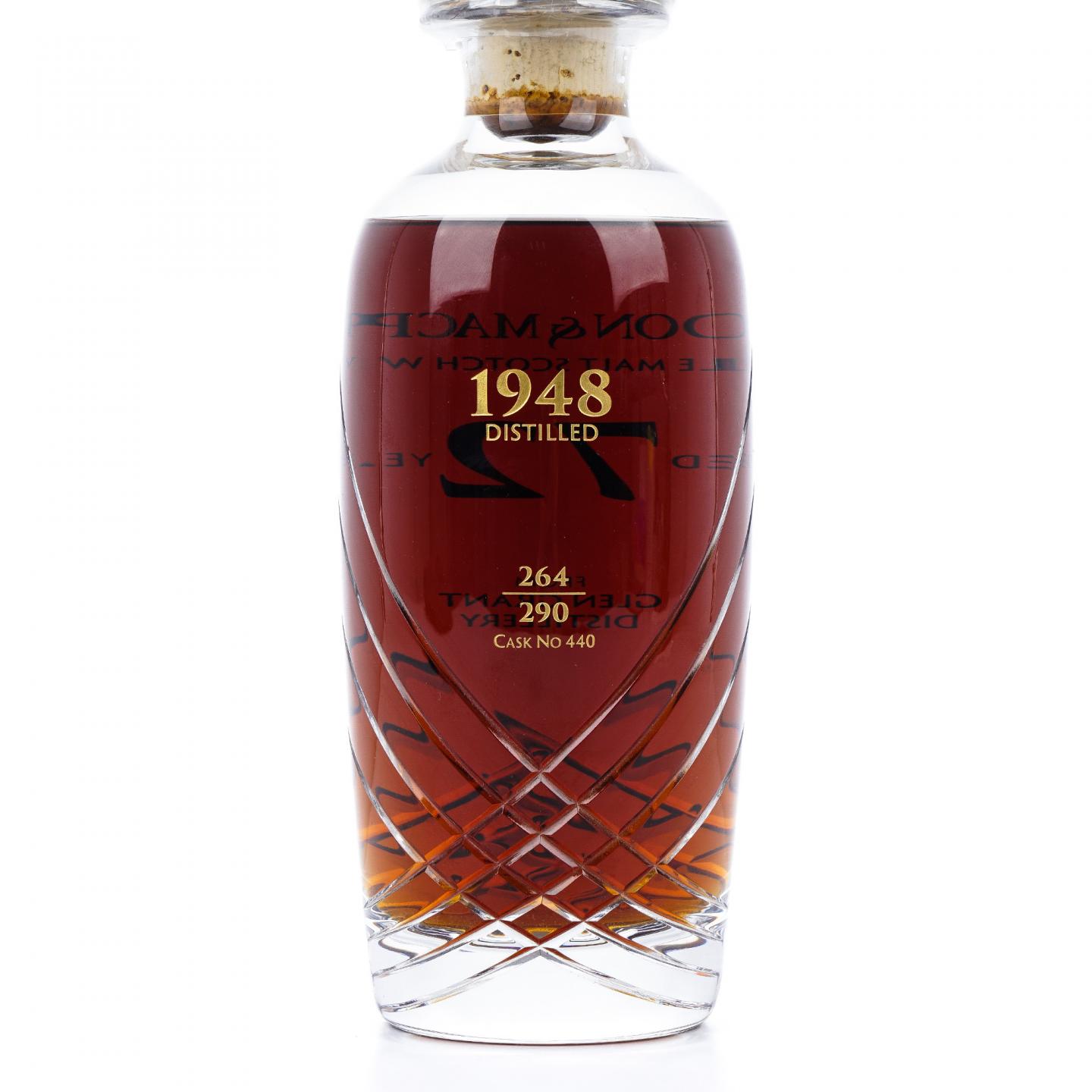 Glen Grant 格兰冠 72年 1948-2020 初填雪莉桶 GM 木盒装