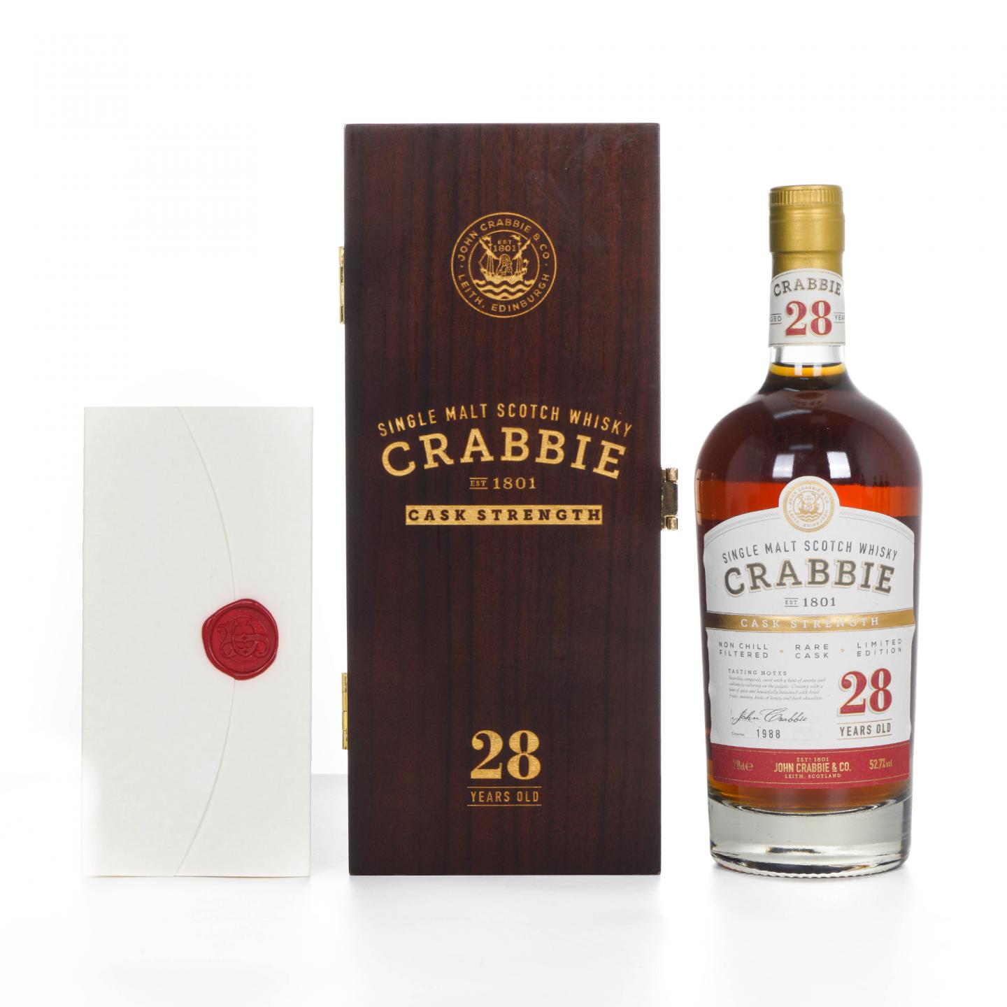 Crabbie 28年 1988 Rare Cask 桶强