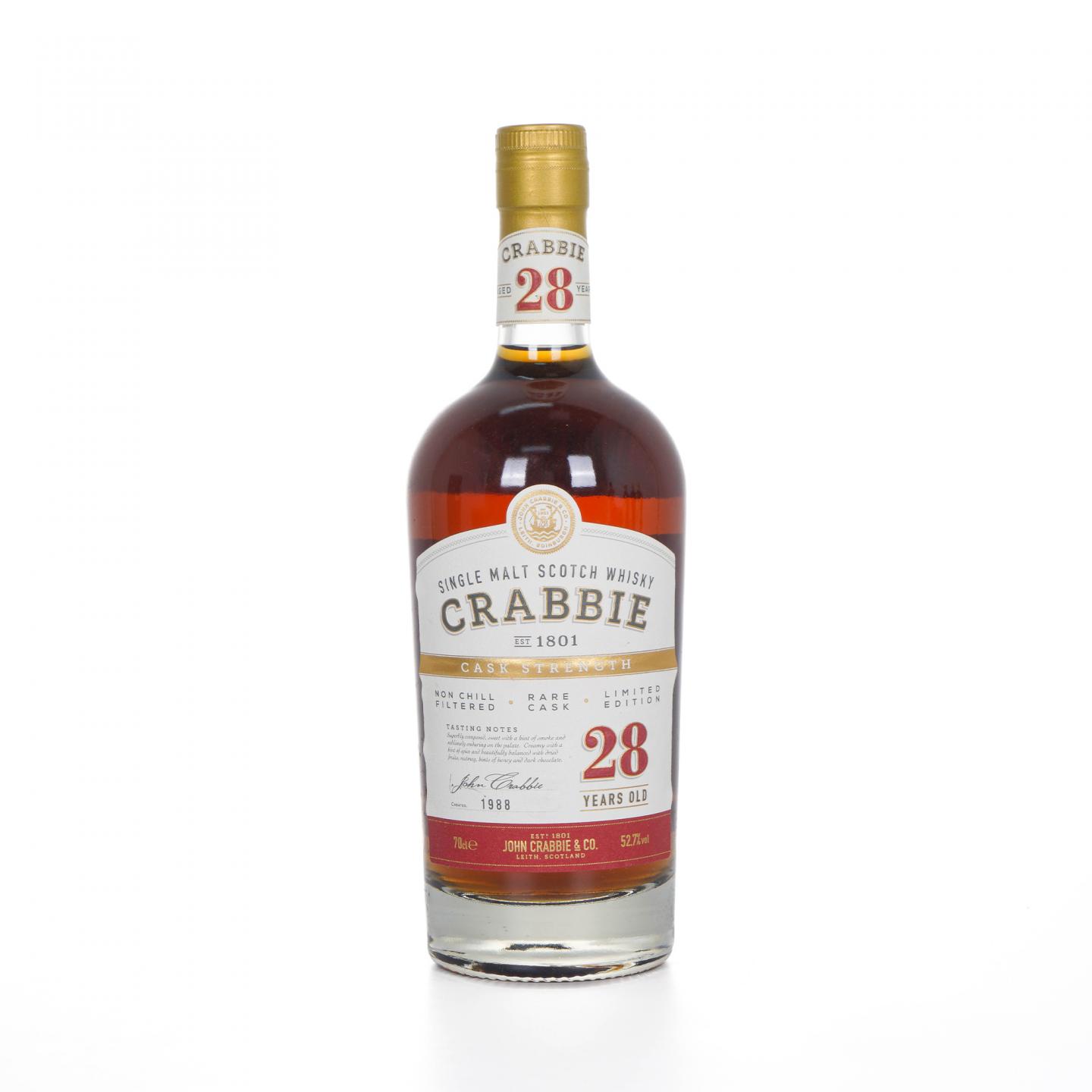 Crabbie 28年 1988 Rare Cask 桶强