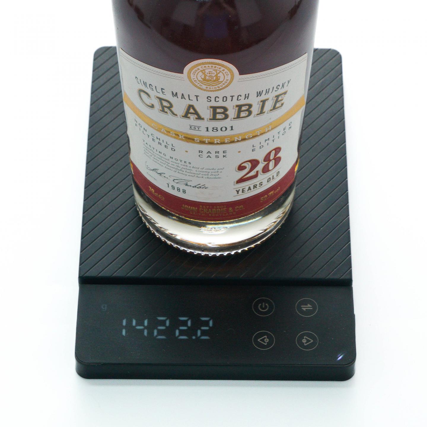 Crabbie 28年 1988 Rare Cask 桶强