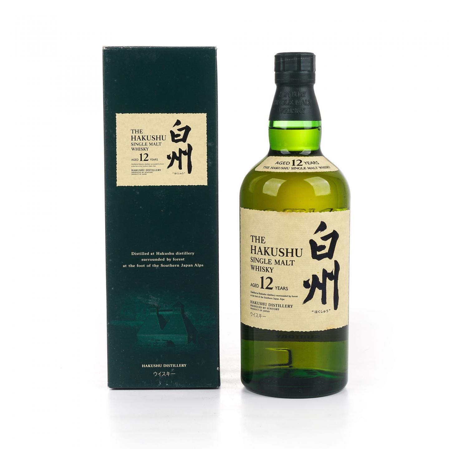 白州 12年 Single Malt 金花盖