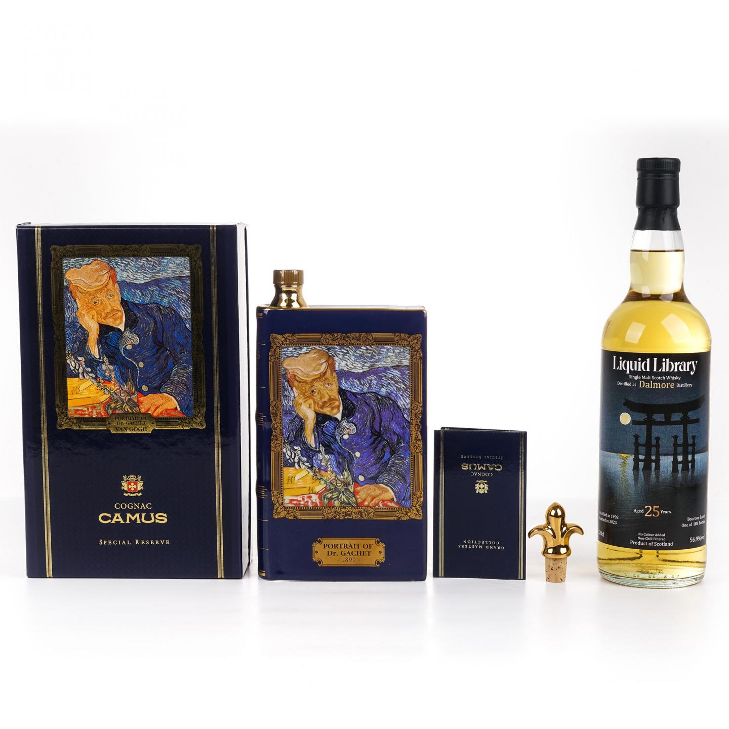 Dalmore 达尔摩 25年/Camus 卡慕 干邑 2瓶组