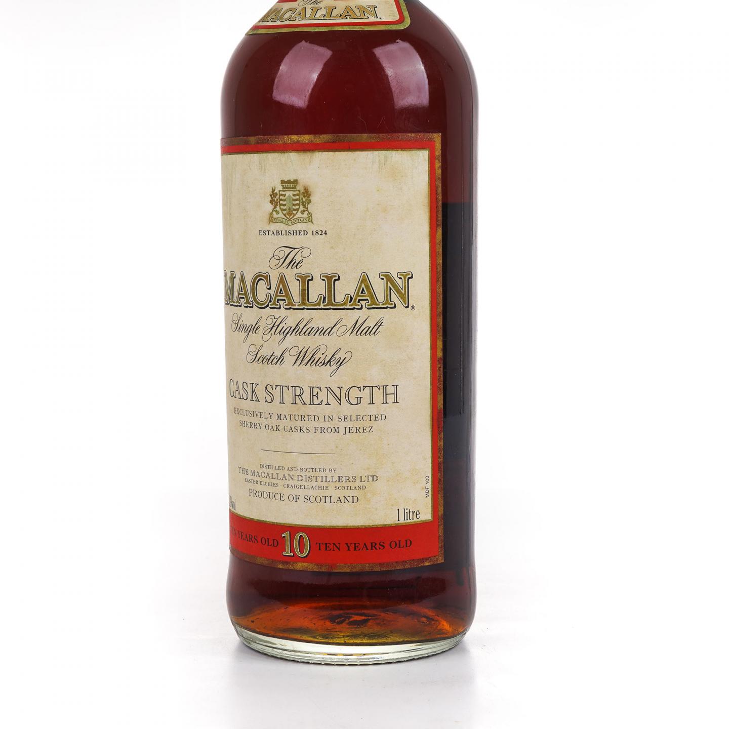 Macallan 麦卡伦 10年 桶强 1L 58.8%