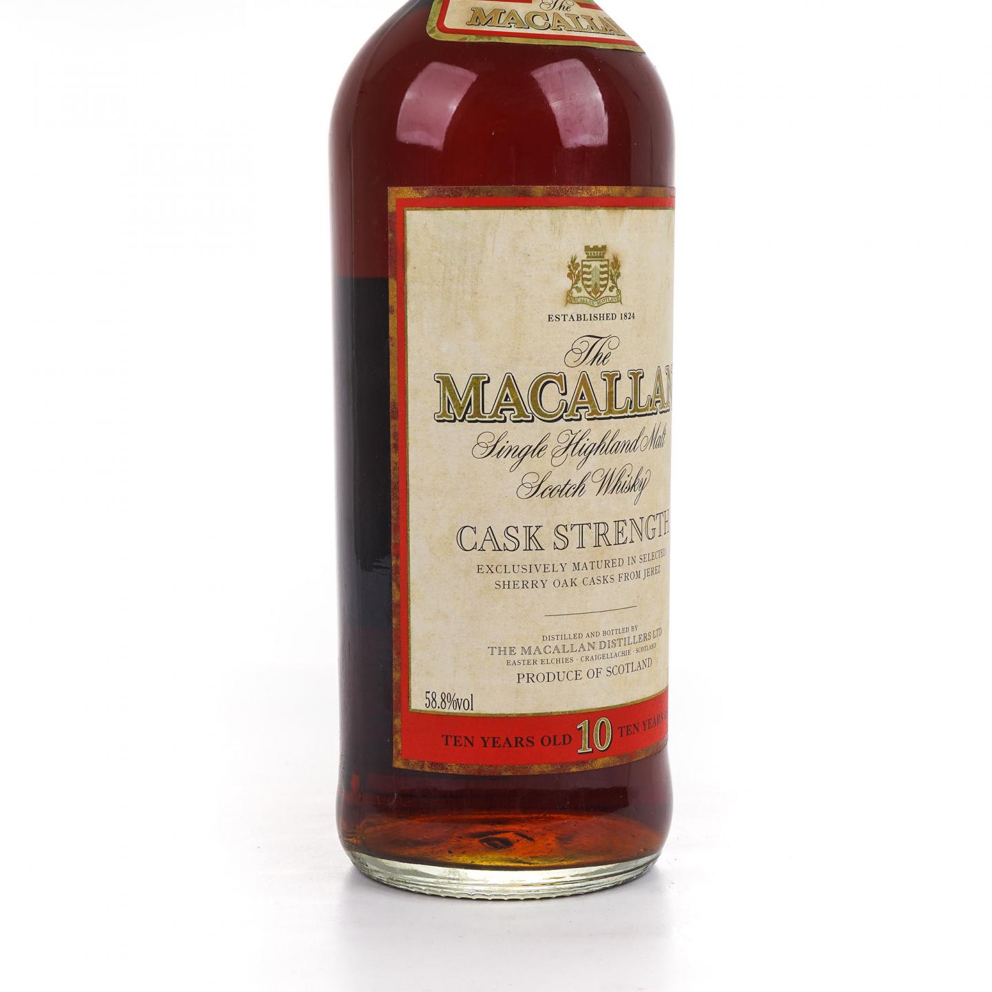Macallan 麦卡伦 10年 桶强 1L 58.8%
