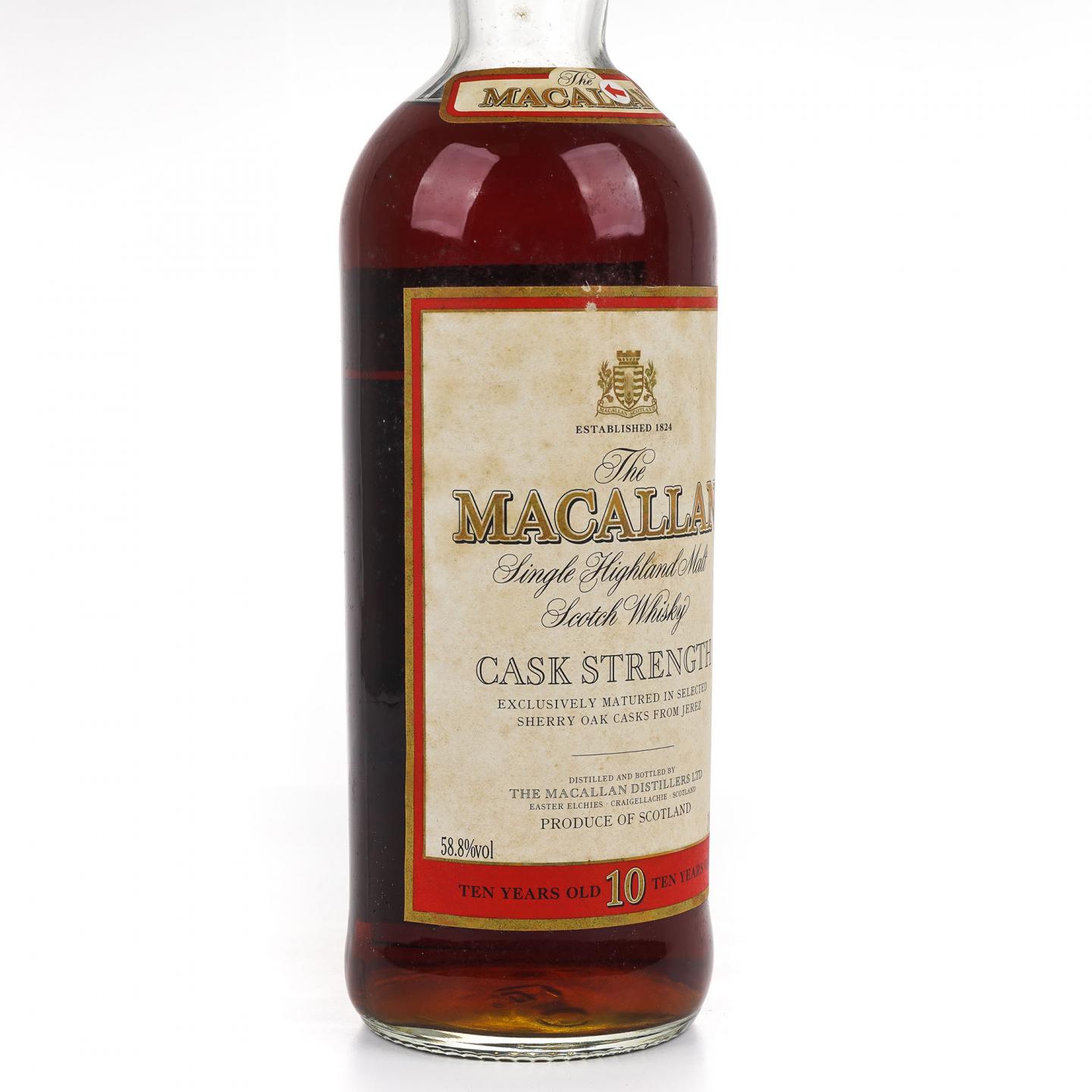 Macallan 麦卡伦 10年 桶强 1L 58.8%Vol.