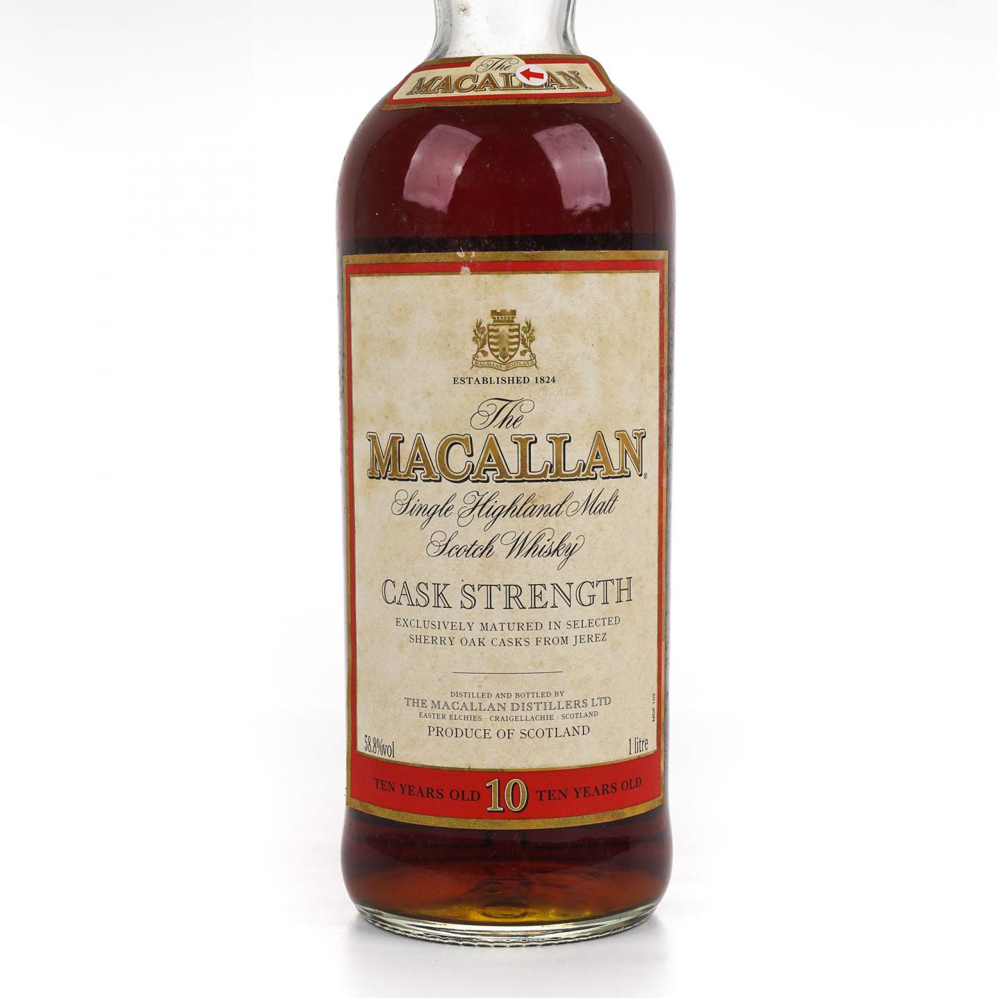 Macallan 麦卡伦 10年 桶强 1L 58.8%Vol.