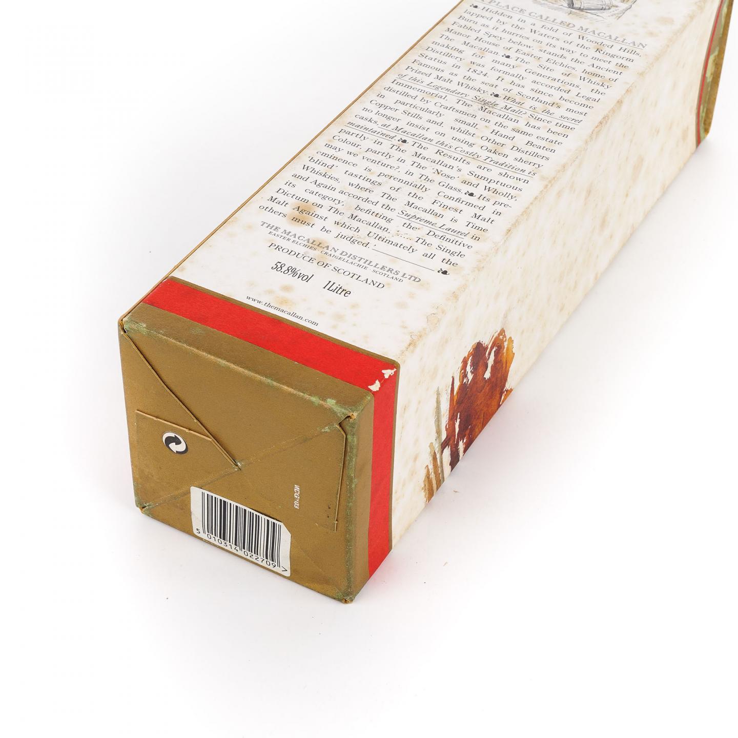Macallan 麦卡伦 10年 桶强 1L 58.8%Vol.