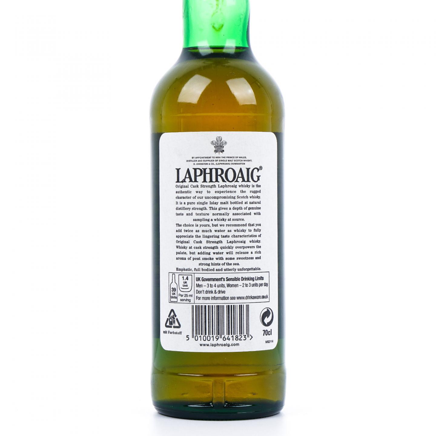 Laphroaig 拉弗格 10年 桶强 小红标 55.7%