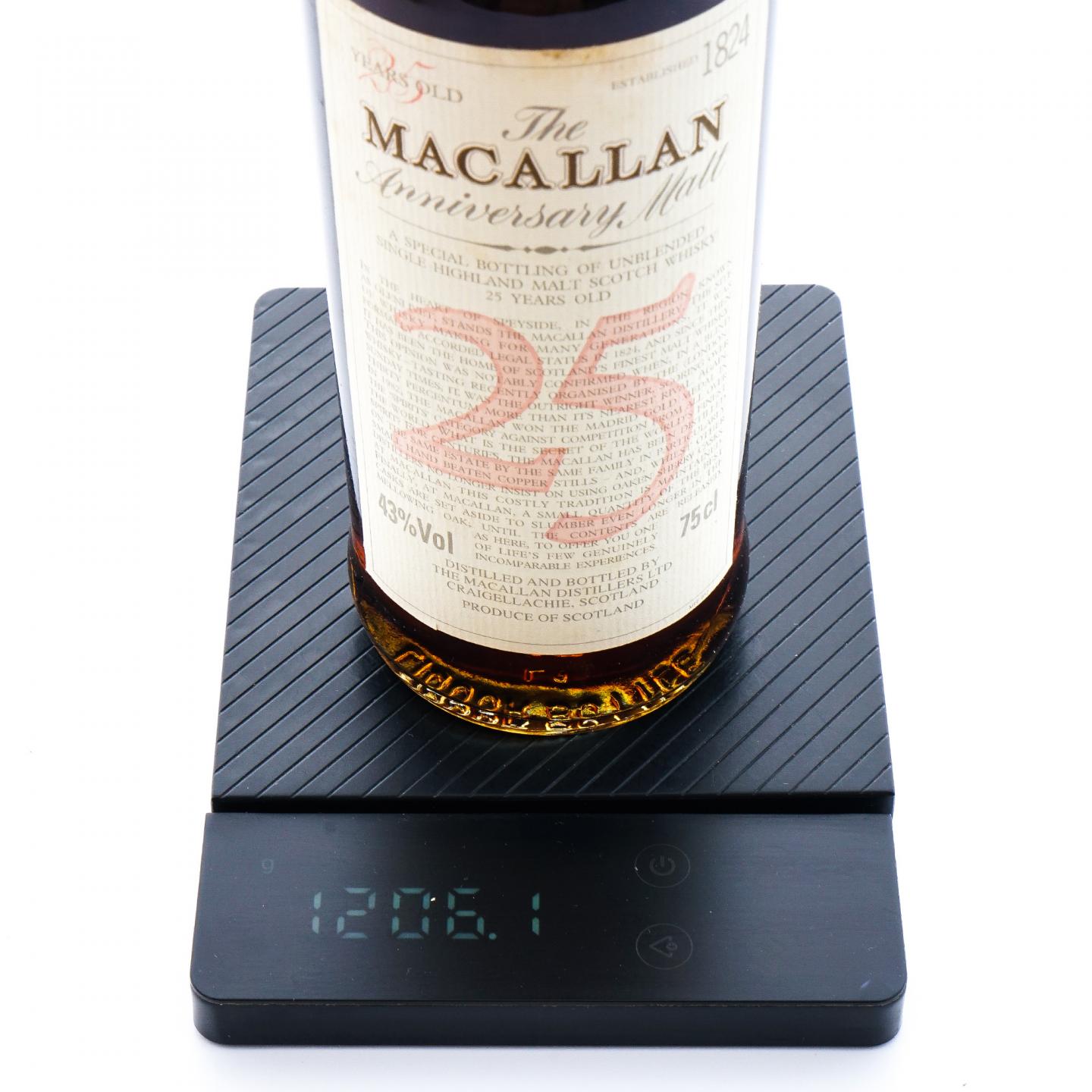 Macallan 麦卡伦 25年 Anniversary Malt 750ml