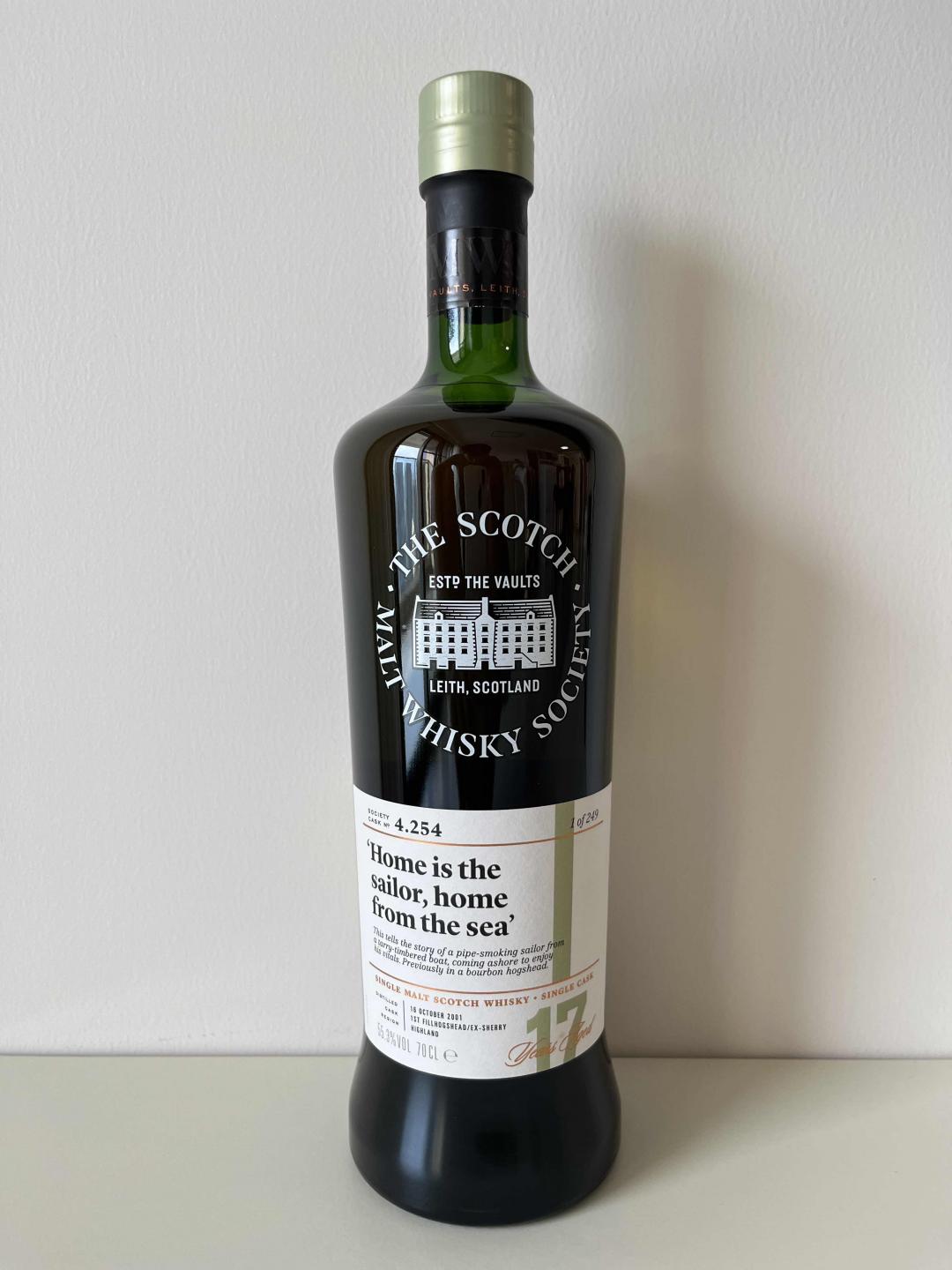 SMWS 高原骑士17年2001