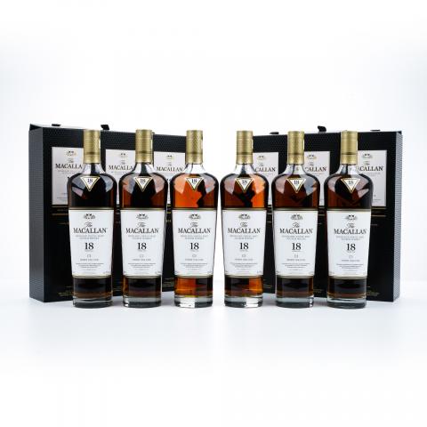 【附X光图】Macallan 麦卡伦 18年 2024 雪莉桶 700ml*6