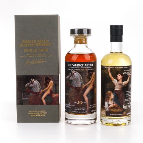 Macallan 麦卡伦 30/34年 1993/1986 2瓶组