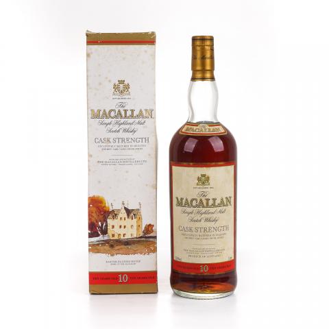 Macallan 麦卡伦 10年 桶强 1L 58.8%